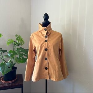 Vintage Mustard Yellow Swing Coat